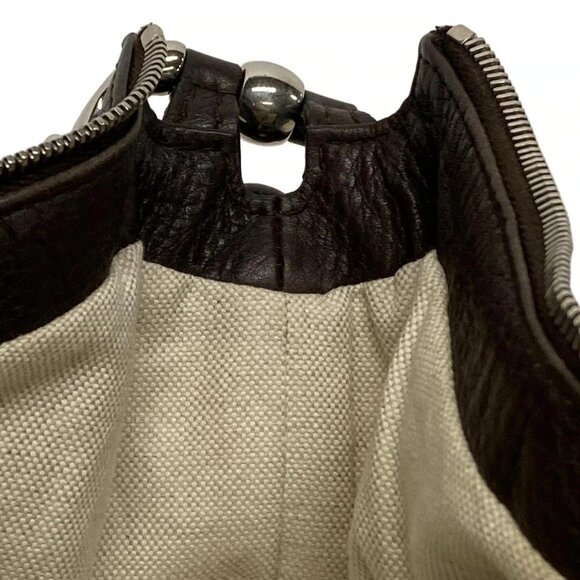 Auth GUCCI Techno Horsebit / GG pattern 240261 Beige Brown Dark Brown Jacquard - Picture 15 of 16